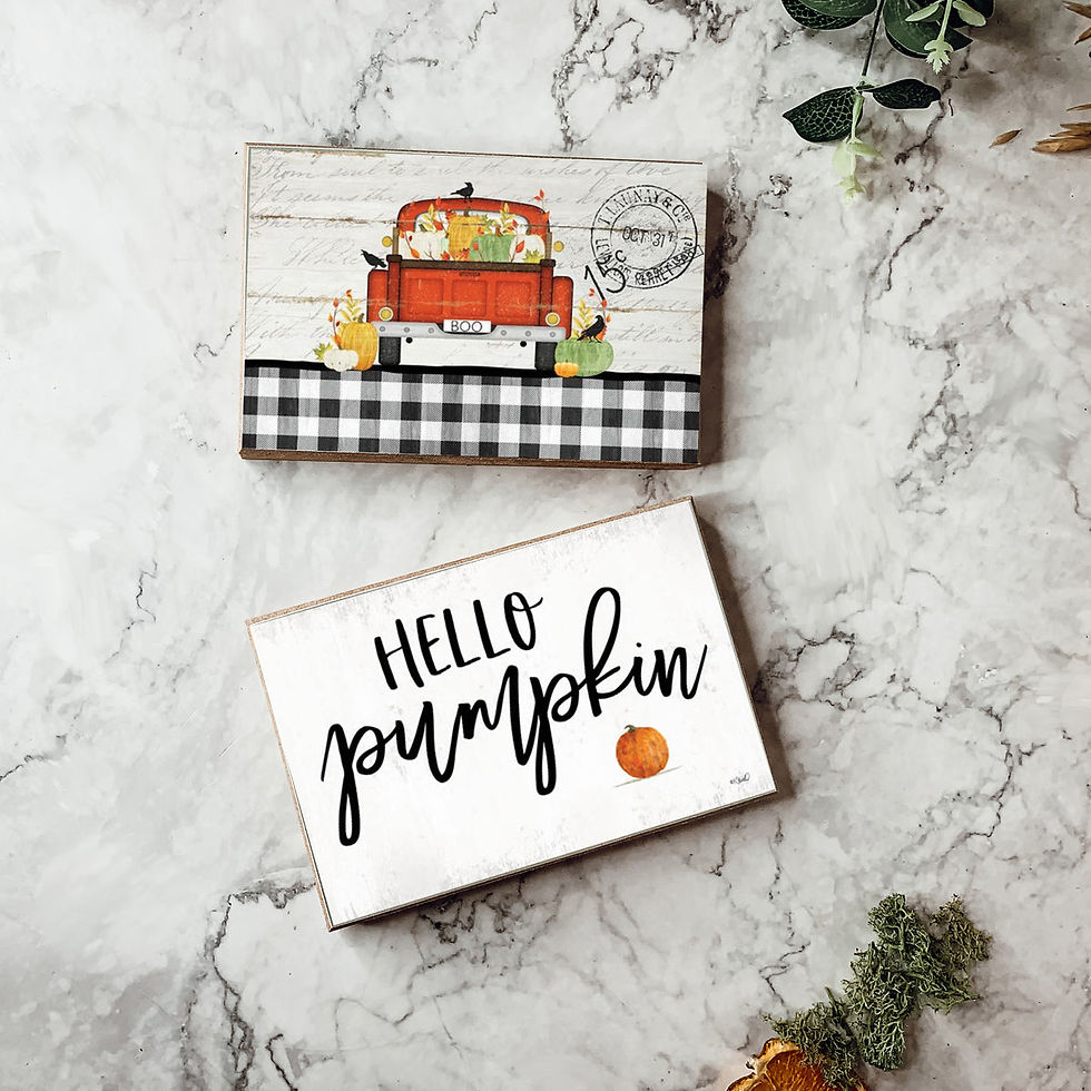 Thumbnail: Hello Pumpkin Sign