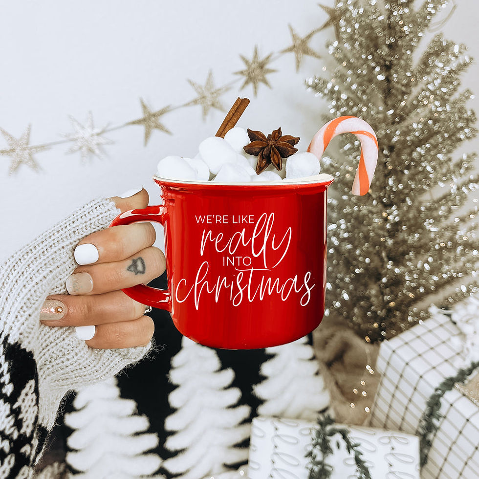 Thumbnail: Really Into Christmas Mug – Funny Holiday Coffee Cup