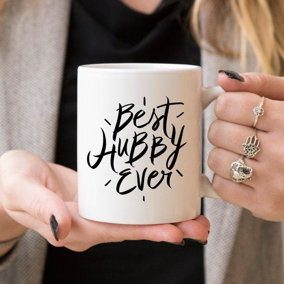 Thumbnail: Best Hubby Ever Coffee Mug –Funny Husband Mug