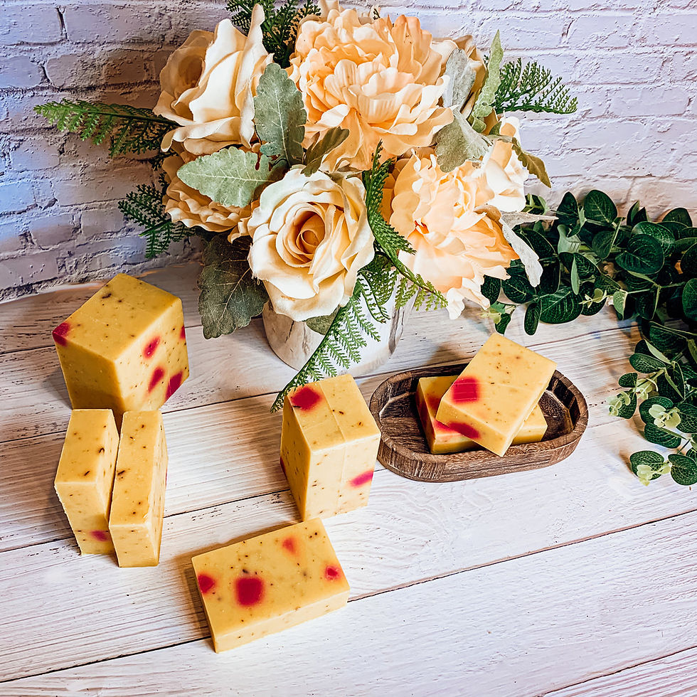 Thumbnail: Honeysuckle Rose Petals BAR SOAP