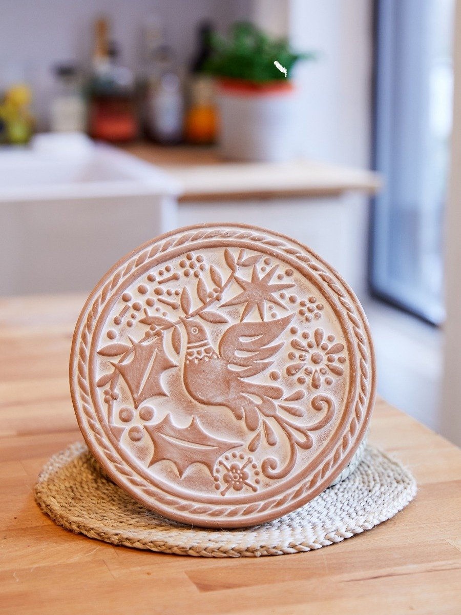 Thumbnail: Bread Warmer & Basket - Bird Round