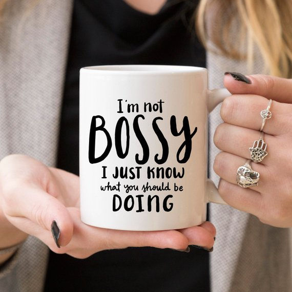 Thumbnail: I'm Not Bossy Mug – Funny Coffee Mug Gift