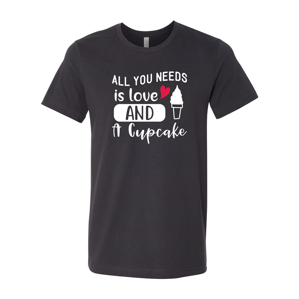 Thumbnail: All You Need Is Love and Cupcake Shirt