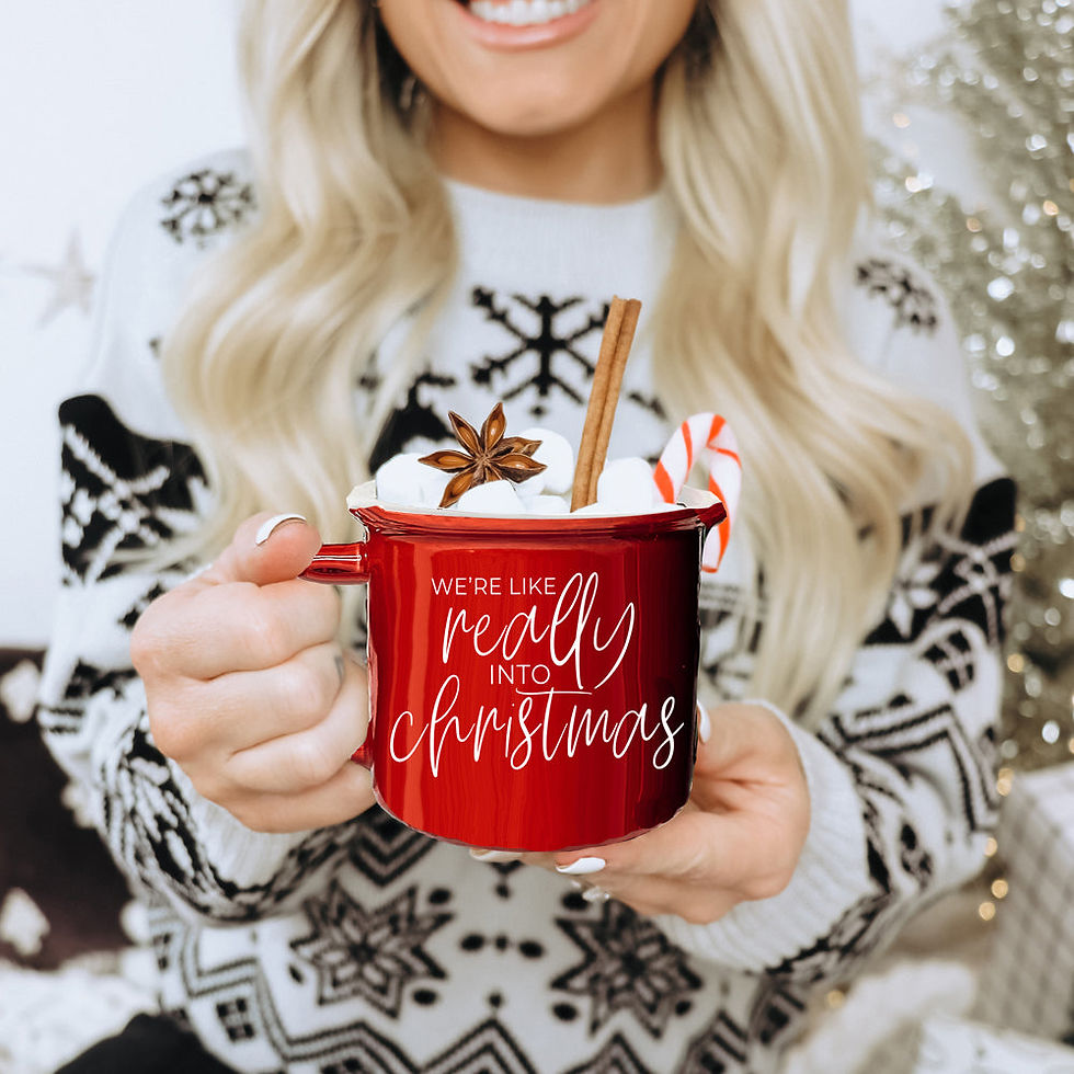 Thumbnail: Really Into Christmas Mug – Funny Holiday Coffee Cup