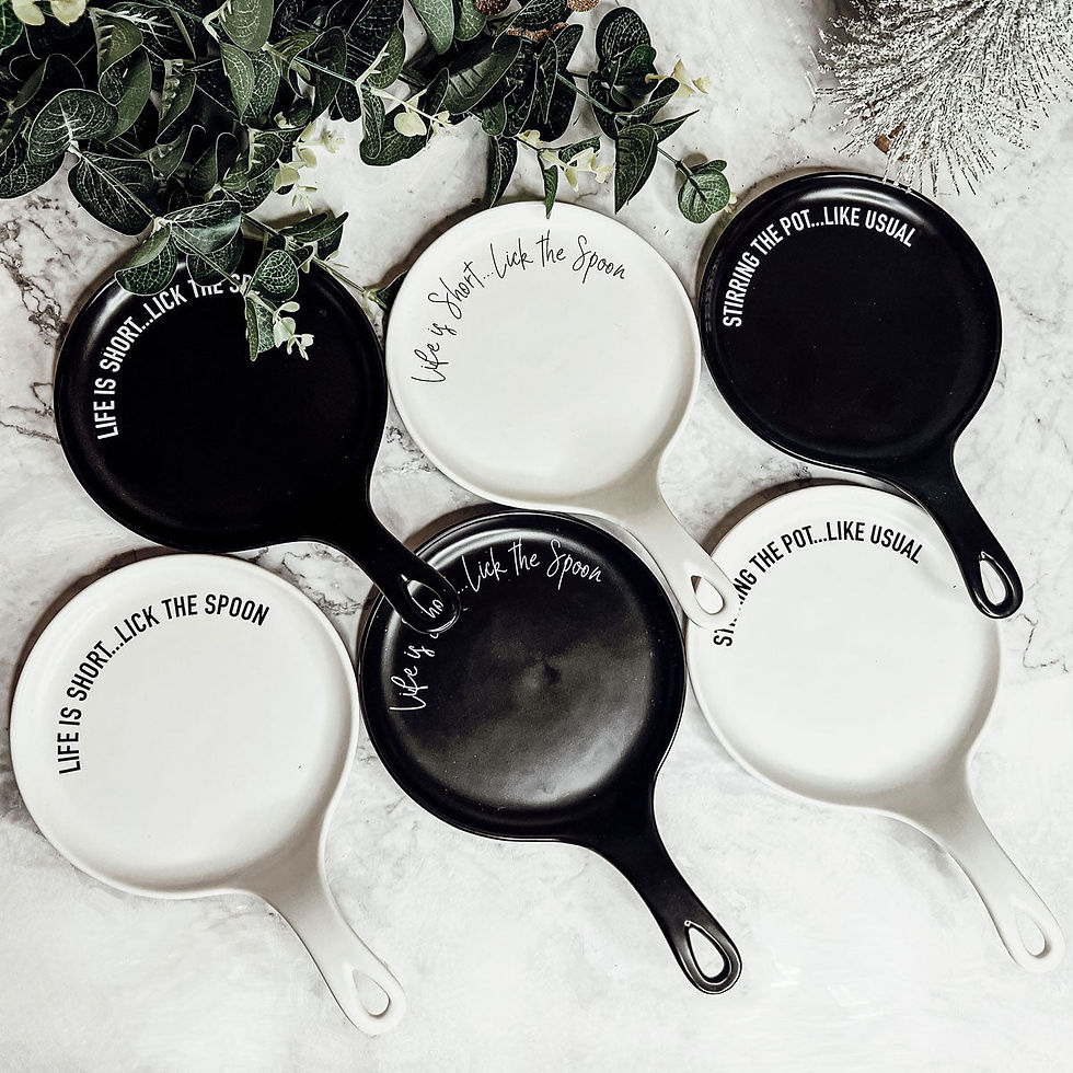 Thumbnail: Give it a Rest LG – Spoon Rest & Wooden Spoon Set