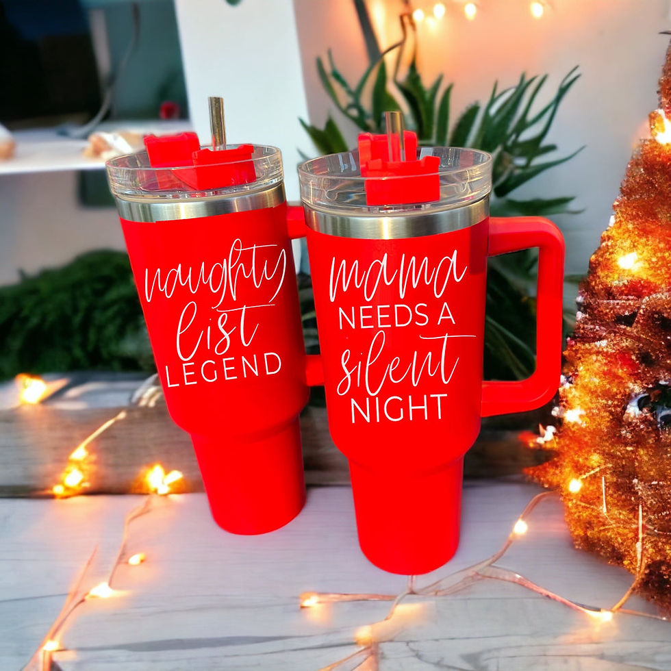 Thumbnail: Naughty Legend 40oz Christmas Tumbler – Funny Holiday Cup