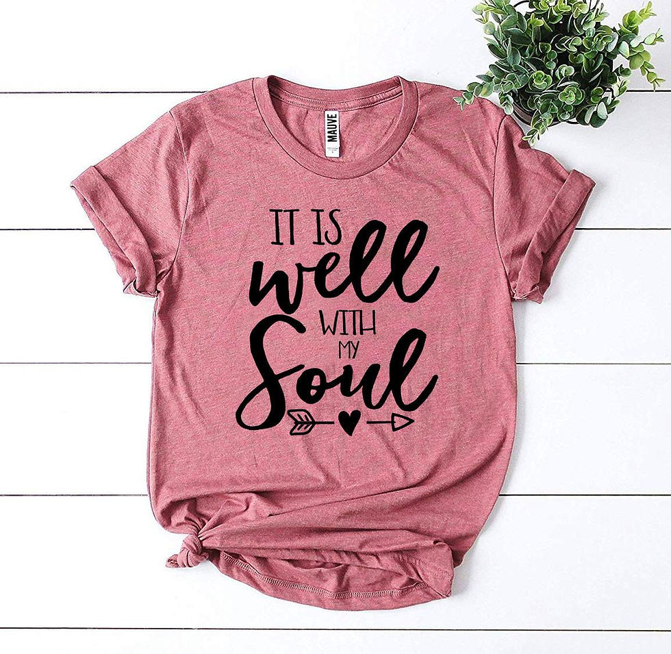 Thumbnail: It Is Well with My Soul T-Shirt