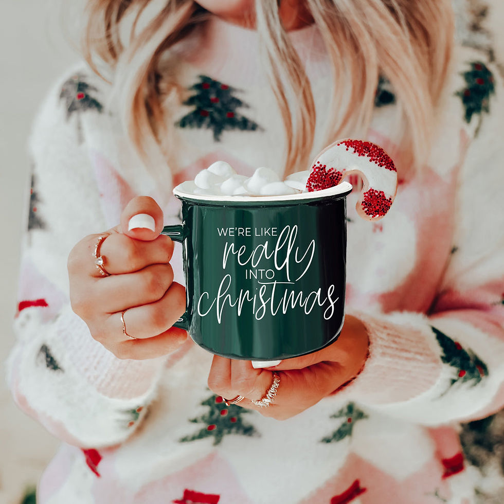 Thumbnail: Really Into Christmas Mug – Funny Holiday Coffee Cup