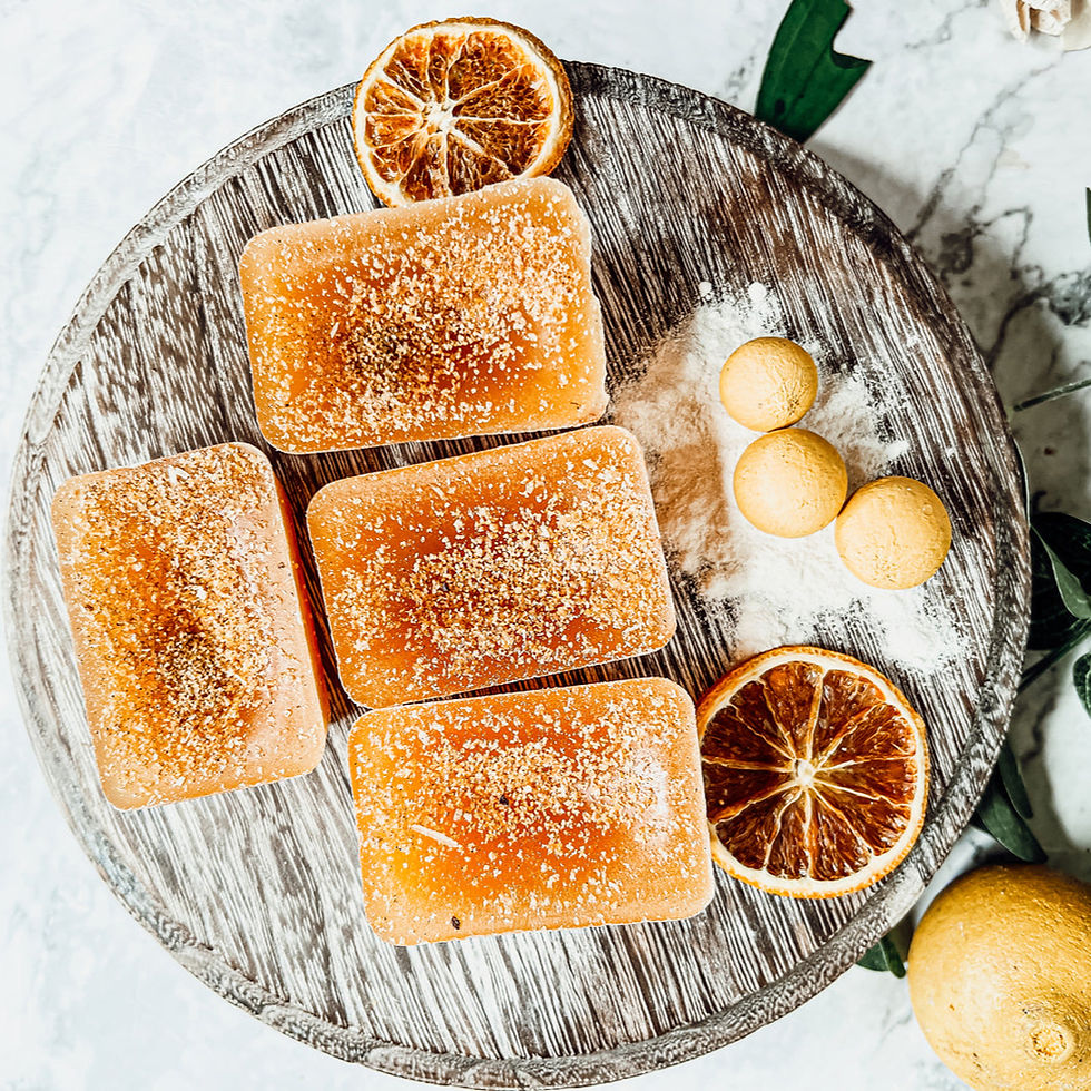 Thumbnail: Lemon Shortbread XL Wax Melts – Natural Handcrafted Citrus Bakery Wax Cubes | RE