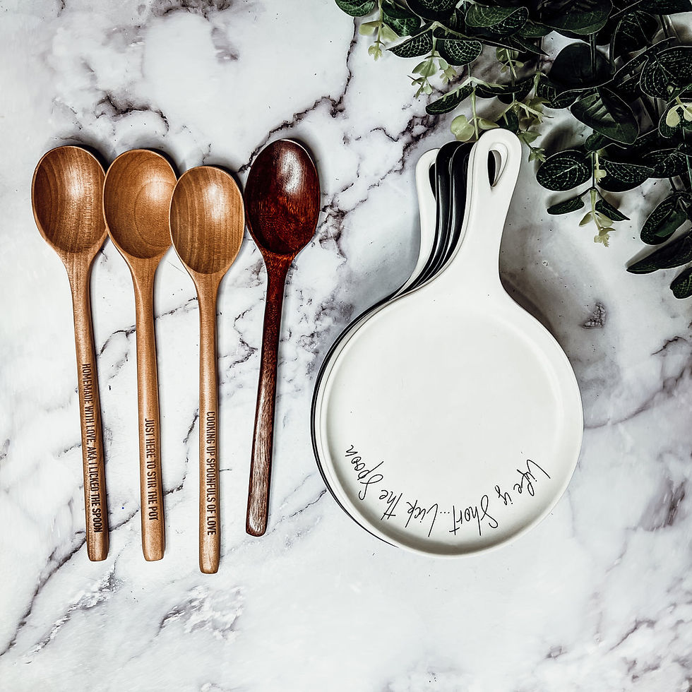 Thumbnail: Give it a Rest LG – Spoon Rest & Wooden Spoon Set