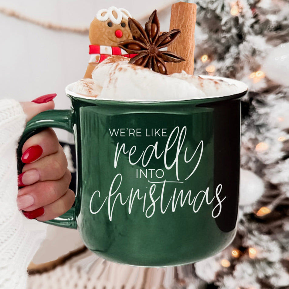 Thumbnail: Really Into Christmas Mug – Funny Holiday Coffee Cup