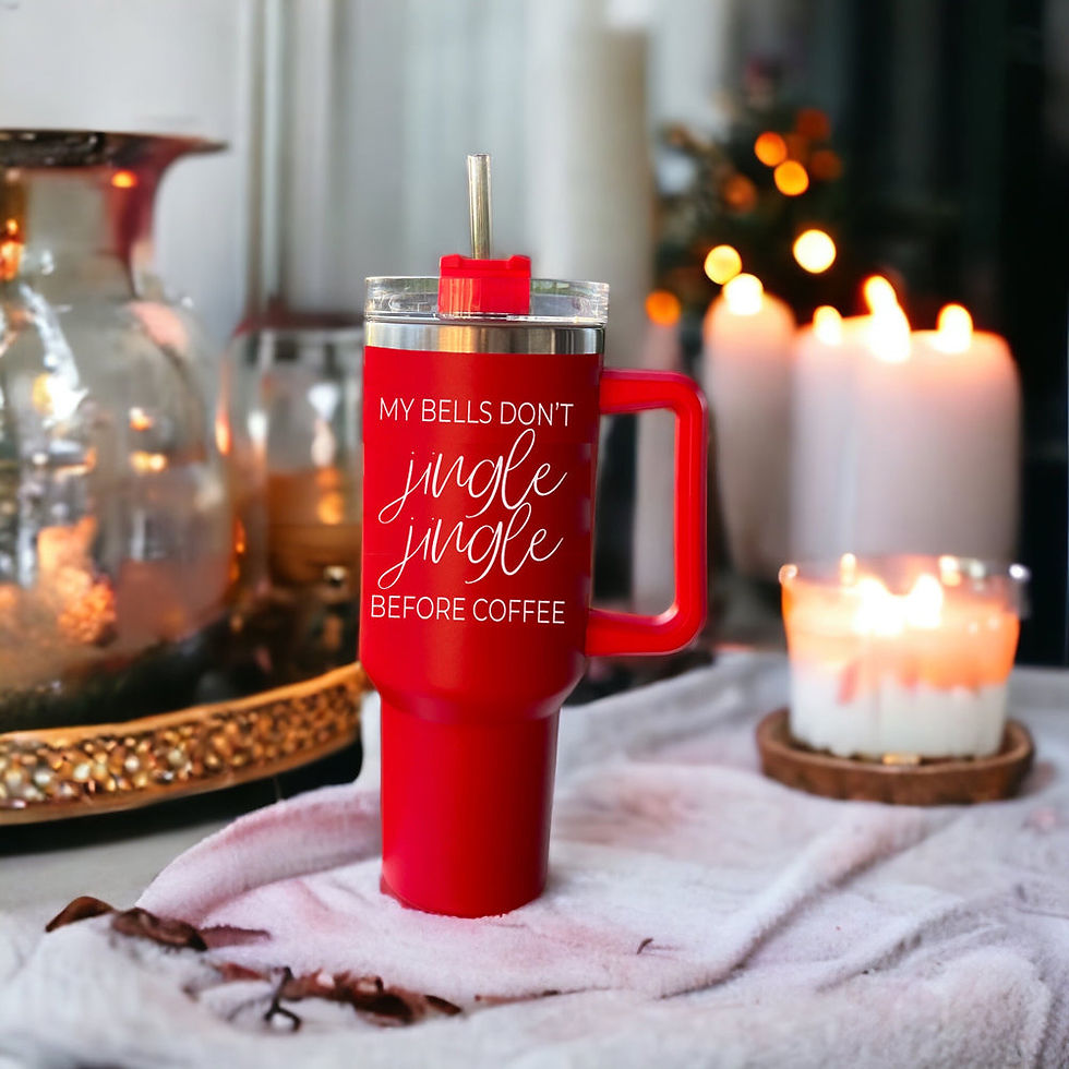 Thumbnail: Jingle Jingle 40oz Tumbler | Funny Holiday Coffee Mug