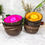 Thumbnail: Coconut Rainbow Bowls – Handcrafted, Gold-Leafed Works of Art