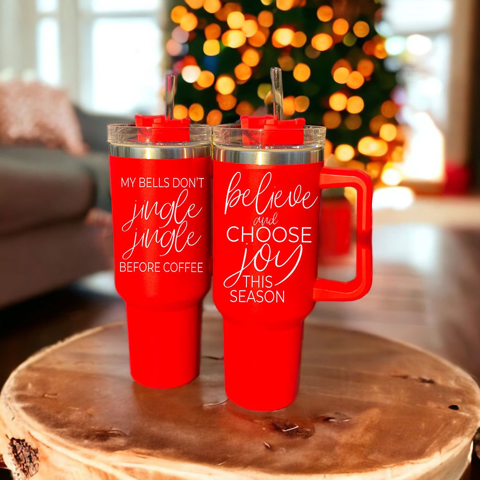 Thumbnail: Jingle Jingle 40oz Tumbler | Funny Holiday Coffee Mug