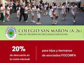 Nuevo Convenio - Colegio San Maron