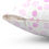 Thumbnail: Custom Design Square Pillow Sweet Pinky Pink Drops