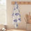 Thumbnail: Tea Towel Garden Motif Indigo Blue