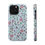 Thumbnail: Whimsical Flower Doodles  MagSafe Tough Cases Blue