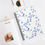 Thumbnail: Spiral Notebook - Ruled Line Haley May Flowers Indigo Blue