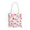 Thumbnail: Tote Bag (AOP) Dahlia Calico White & Pink