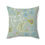 Thumbnail: Custom Design Square Pillow English Garden Calico Grey Green
