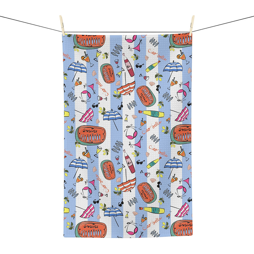 Thumbnail: Microfiber Tea Towel Summer in Italy