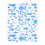 Thumbnail: Velveteen Microfiber Blanket (Two-sided print) Fish Fish Blue