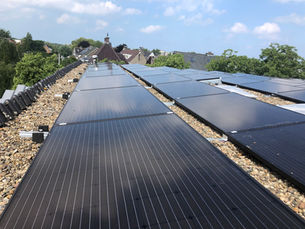 Saldering terug geleverde elektriciteit zonnepanelen op jaarbasis