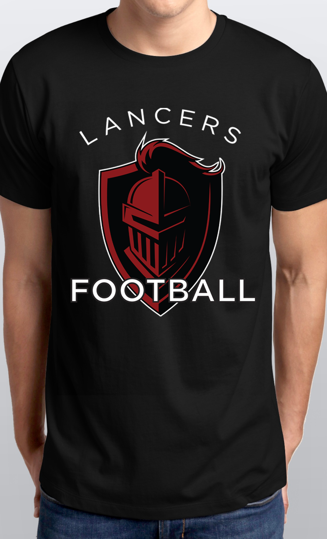 Customizable Mens Lancers Football T