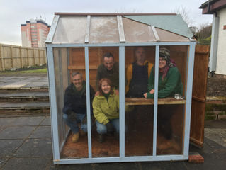 Potting sheds and peeing on the compost heap.