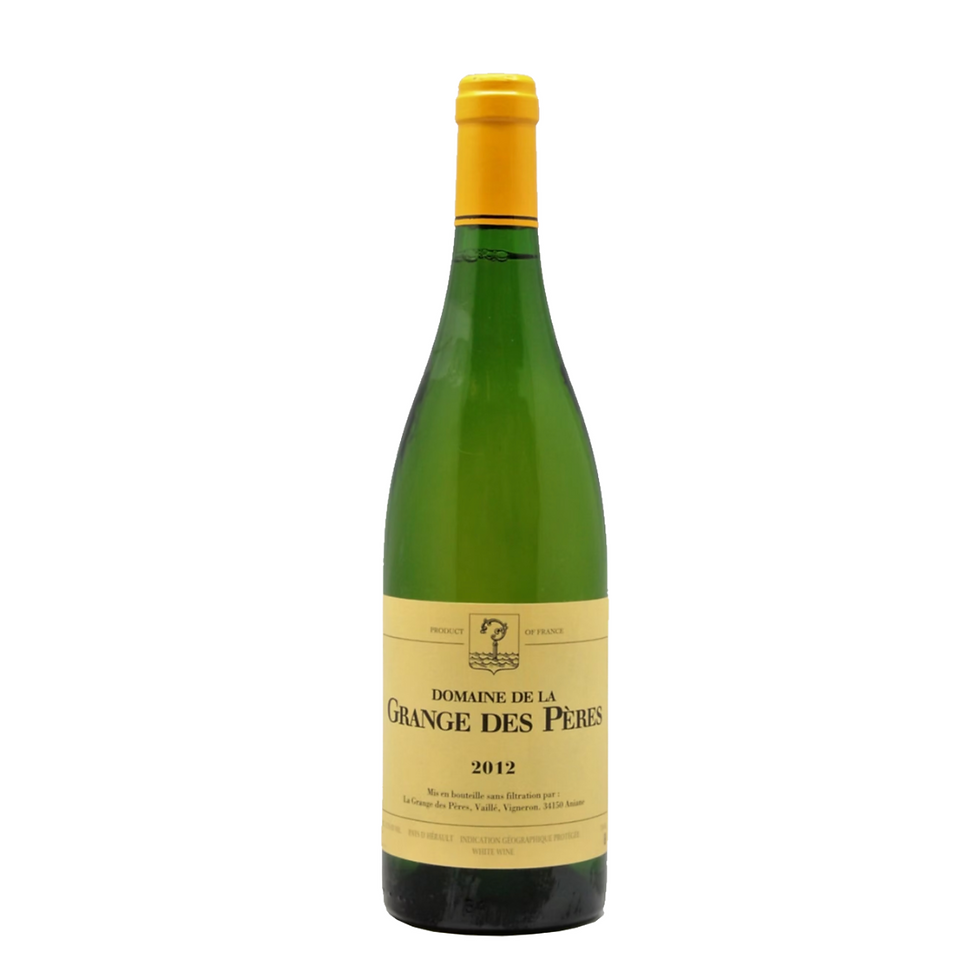 Domaine de la Grange des Pères IGP d’Hérault Blanc 2012