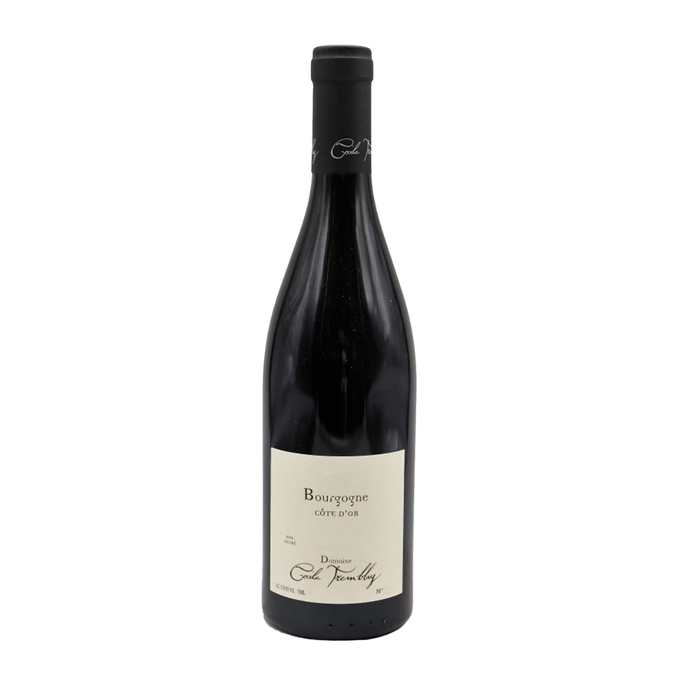 Domaine Cécile Tremblay Bourgogne Côte d’Or Rouge (2018 & 2019)