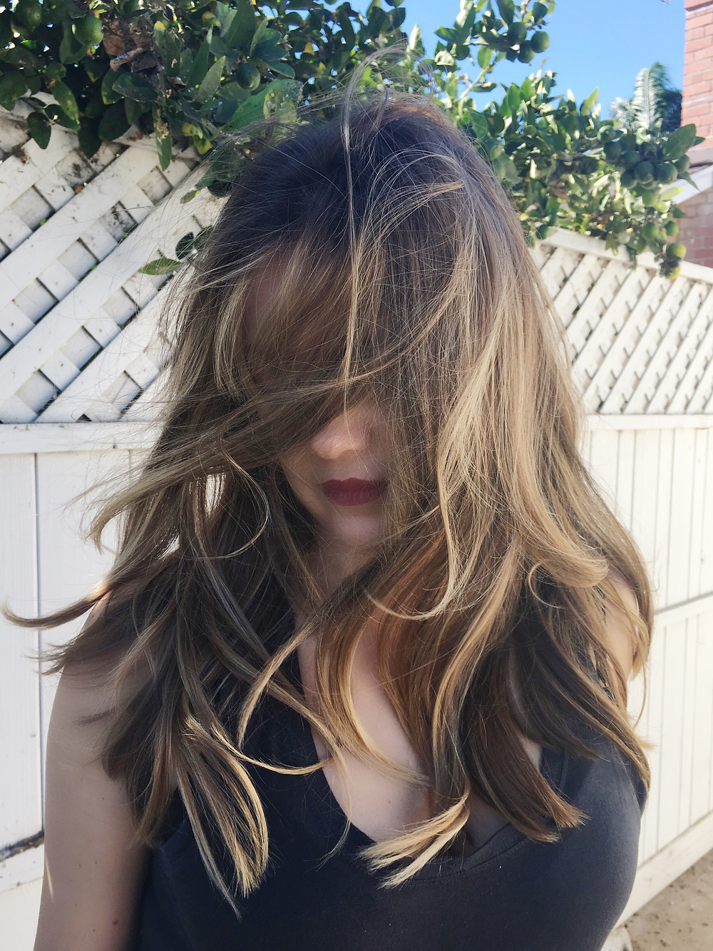 Shaggy hair and Fringe by Frances Feldmann