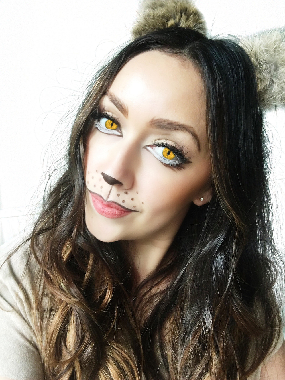 Lion Halloween Makeup Look