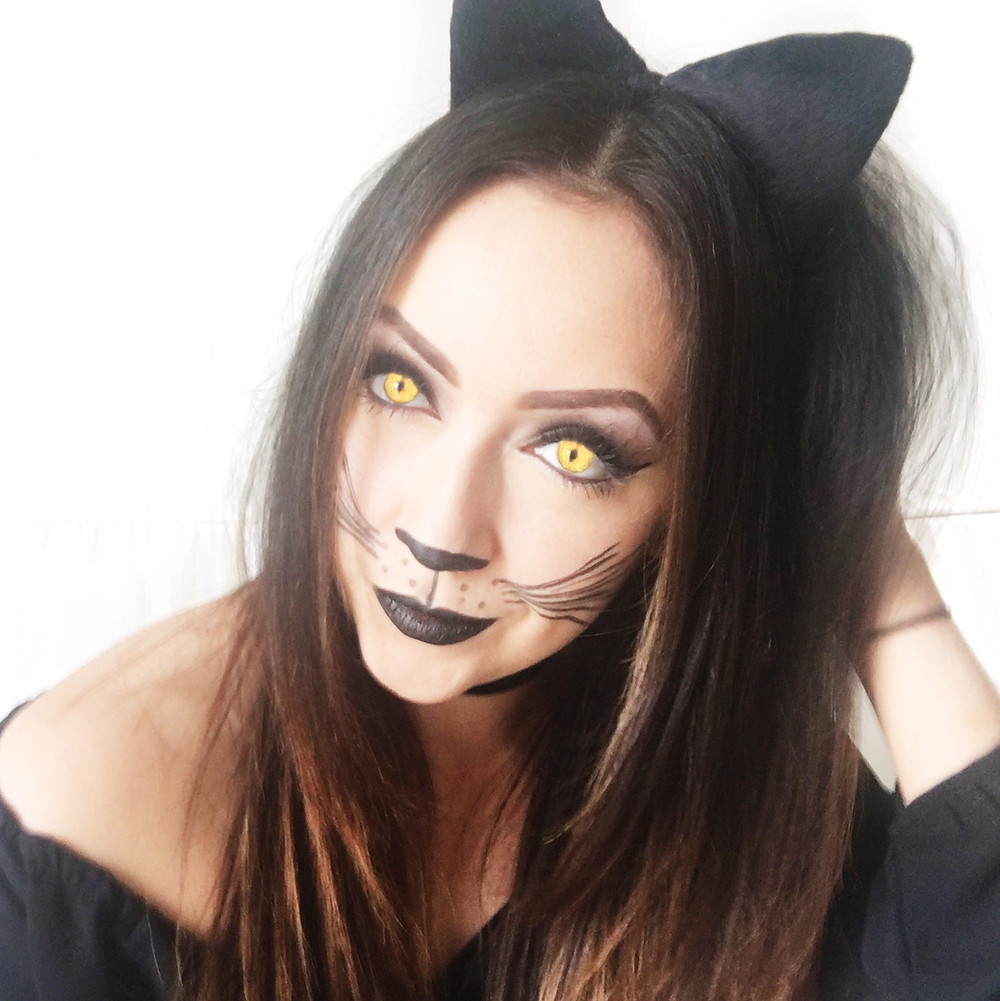 Black Panther Halloween Makeup