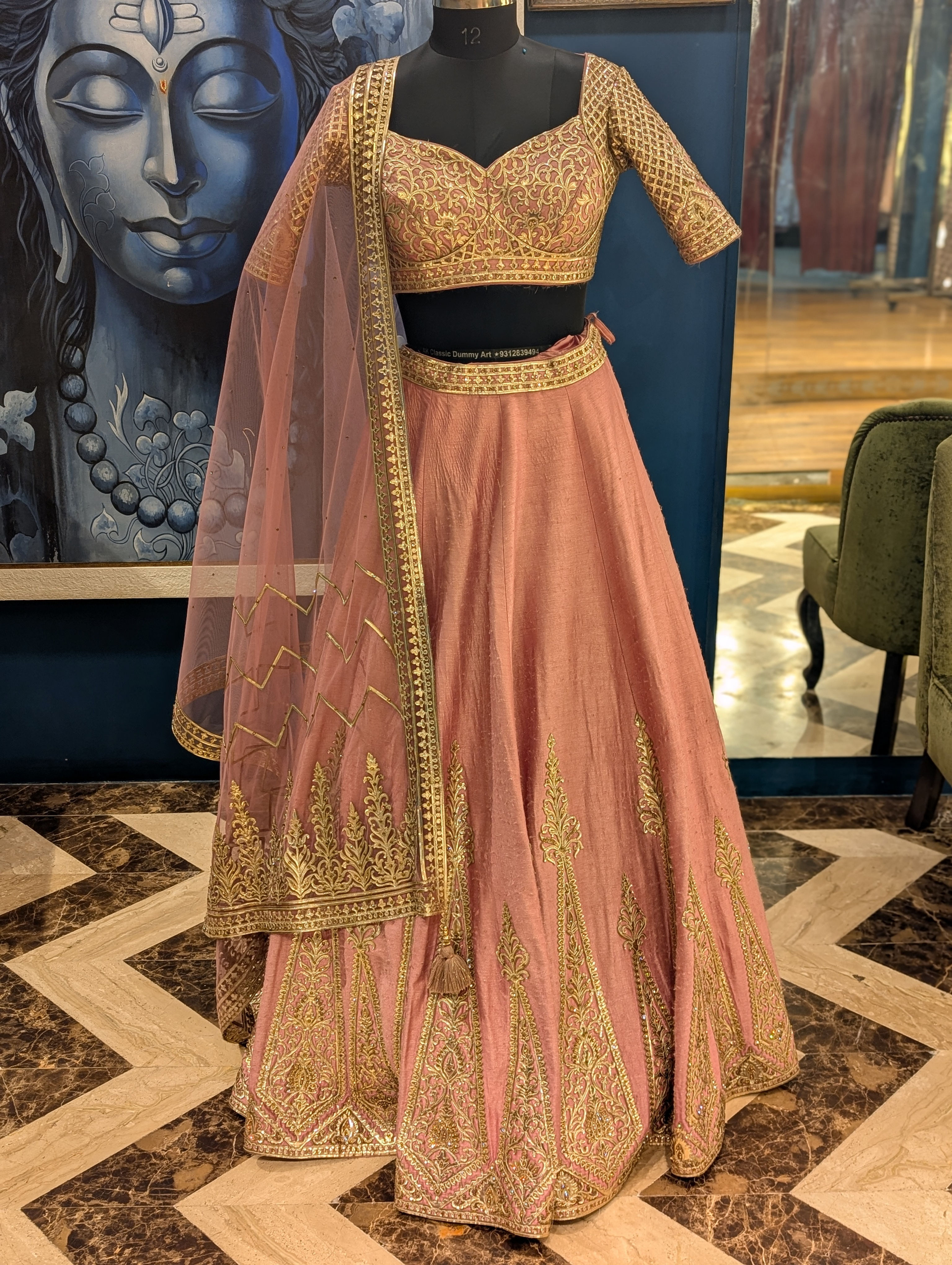 CUSTOM LEHENGA