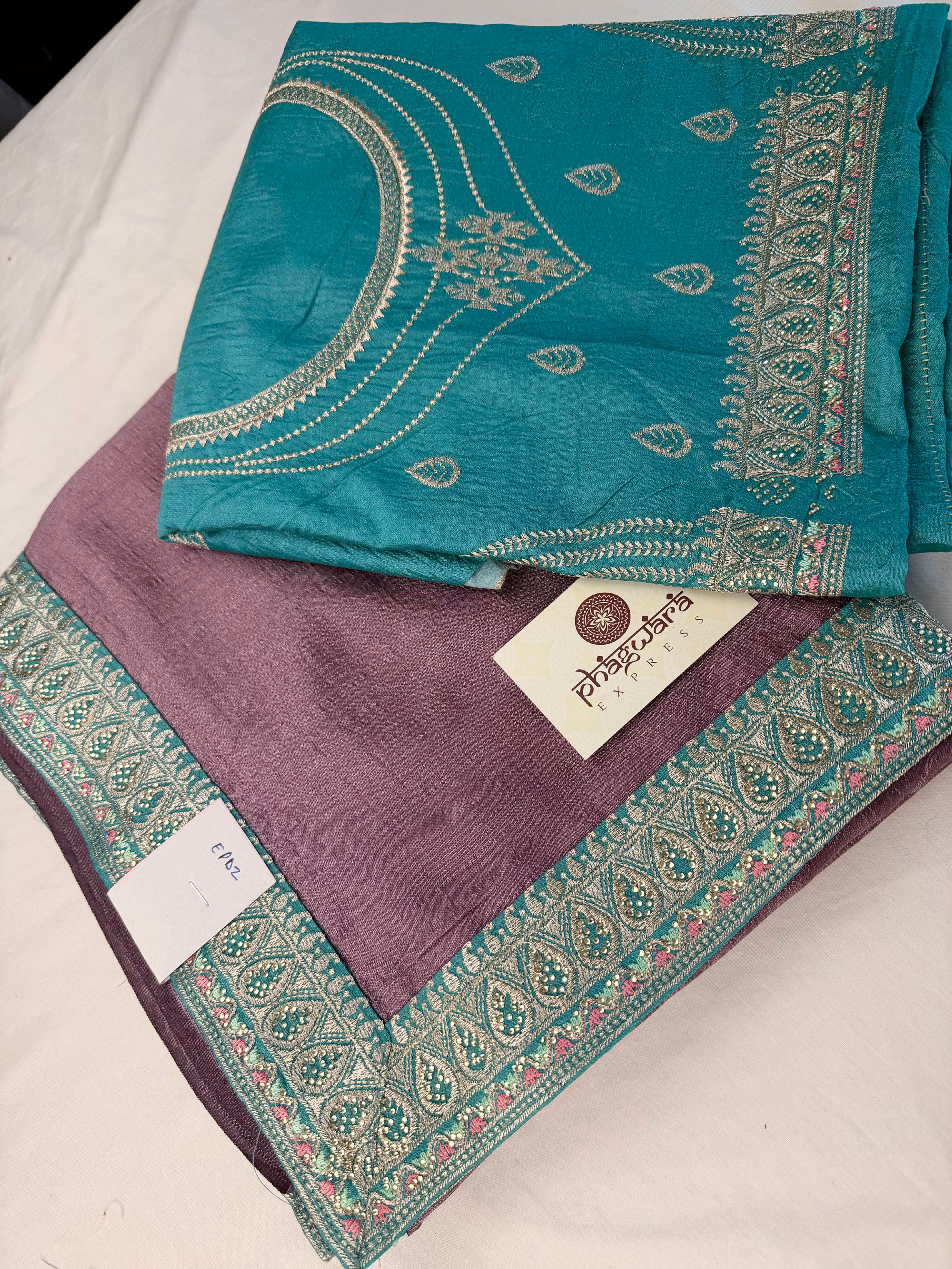 Silk Sari with unstitched blouse