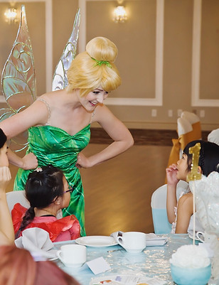 Tinkerbell at our Enchanted High Tea