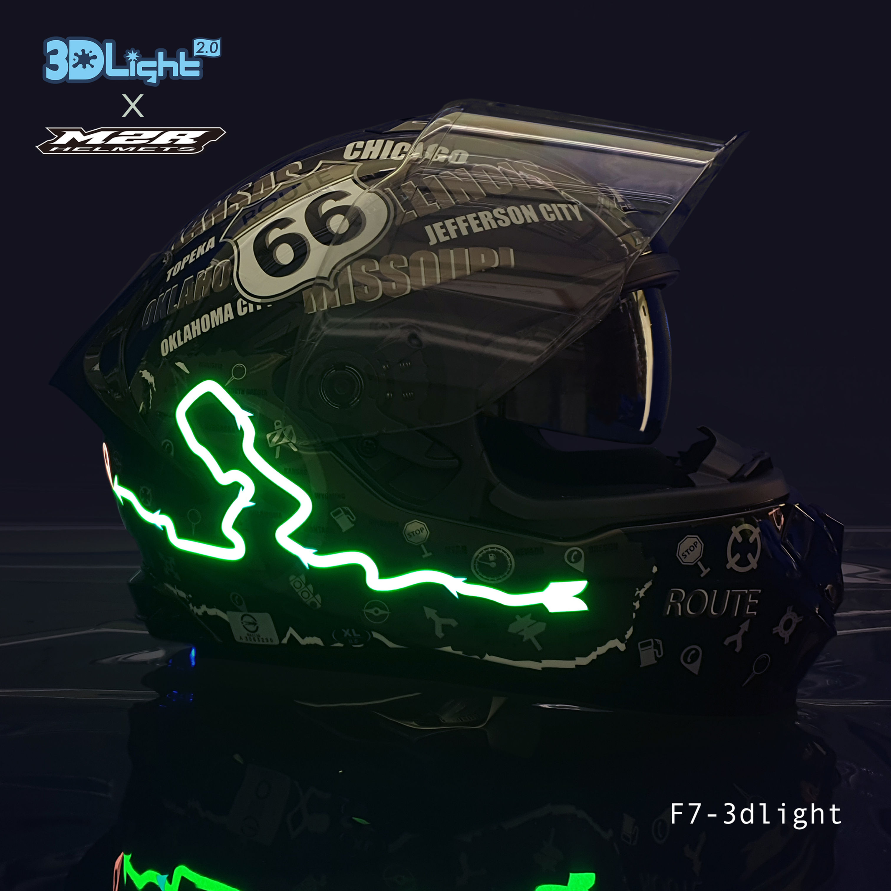 3DLight x M2R-黑灰