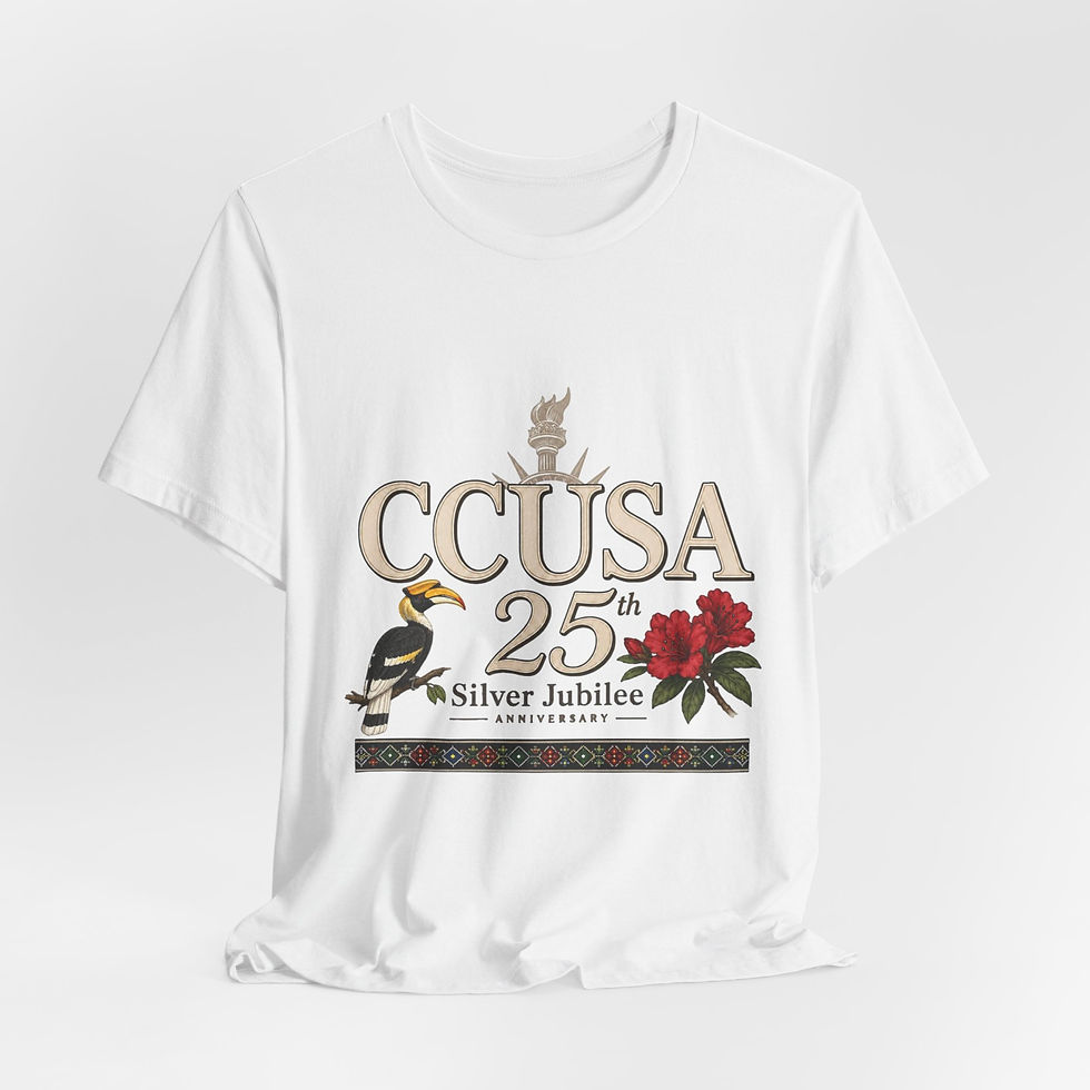 Thumbnail: CCUSA 25th Silver Jubilee Celebration Tee – Commemorative Anniversary T-Shirt