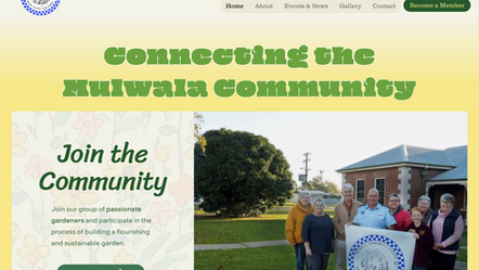 Mulwala community garden website