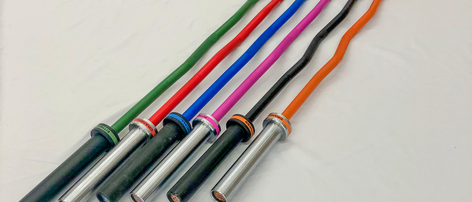 CF Rackable Cerakote EZ Curl Bar