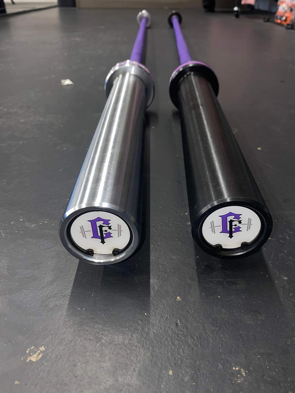 Thumbnail: CF Women's Purple Solid Cerakote Olympic Barbell 15kg