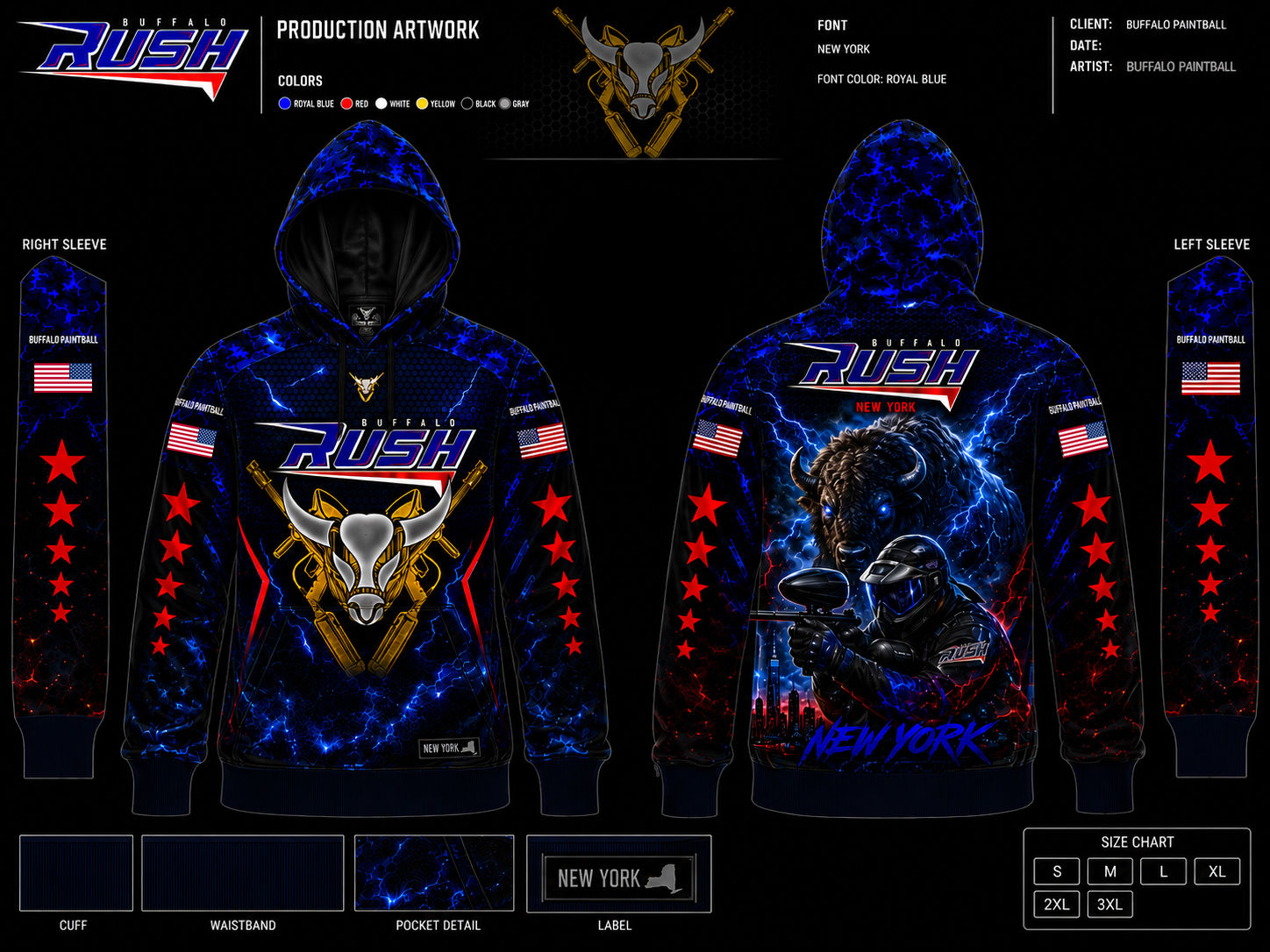 Buffalo Rush Hoodie