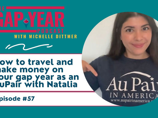 How to travel and make money on your gap year as an AuPair with Natalia