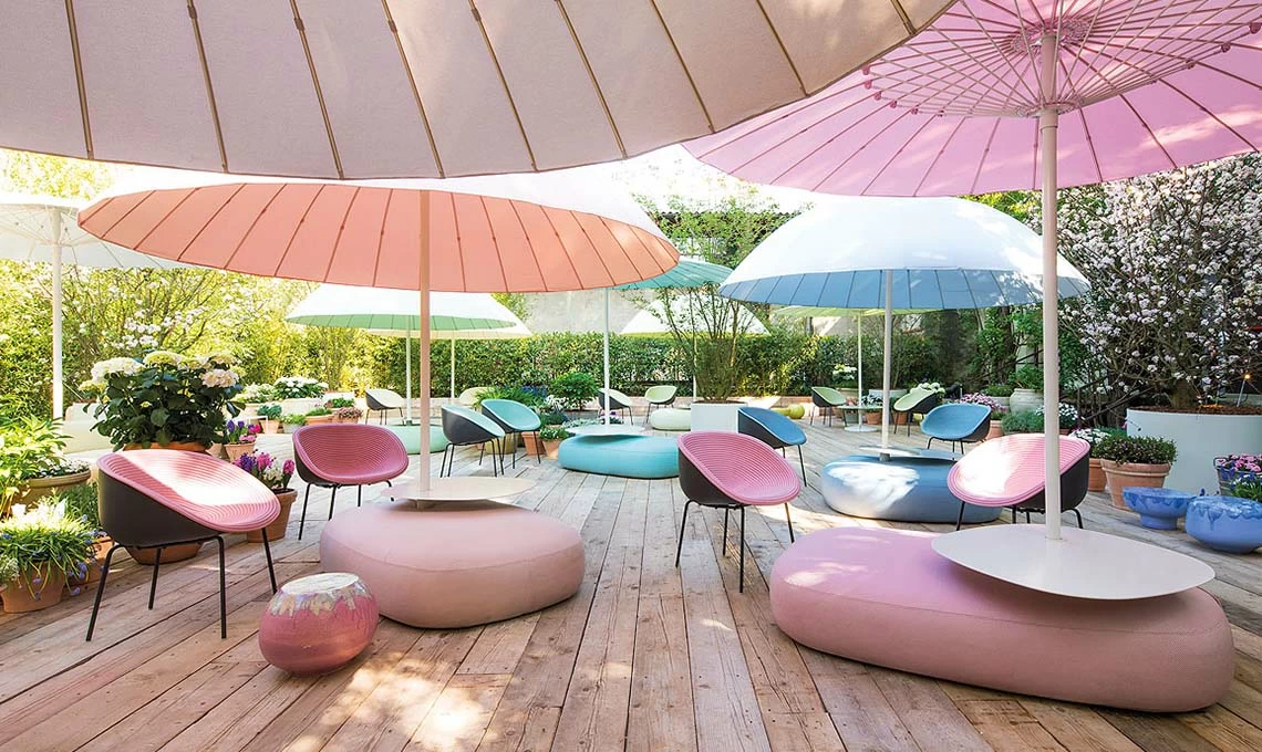 arredamento esterni, multicolor
