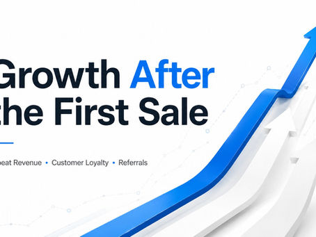 Growth After the First Sale: How Businesses Build Repeat Revenue, Customer Loyalty, and Referrals