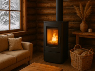 Le poêle à granulés allie confort, autonomie et économie. Parfaitement adapté à la vie en montagne, il chauffe efficacement votre intérieur à Font-Romeu et dans tout le Languedoc-Roussillon.