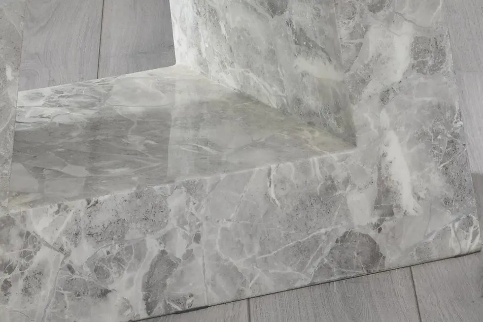 Thumbnail: Duke Barca Grey 1.6M/1.8M/2.0M Marble dining table