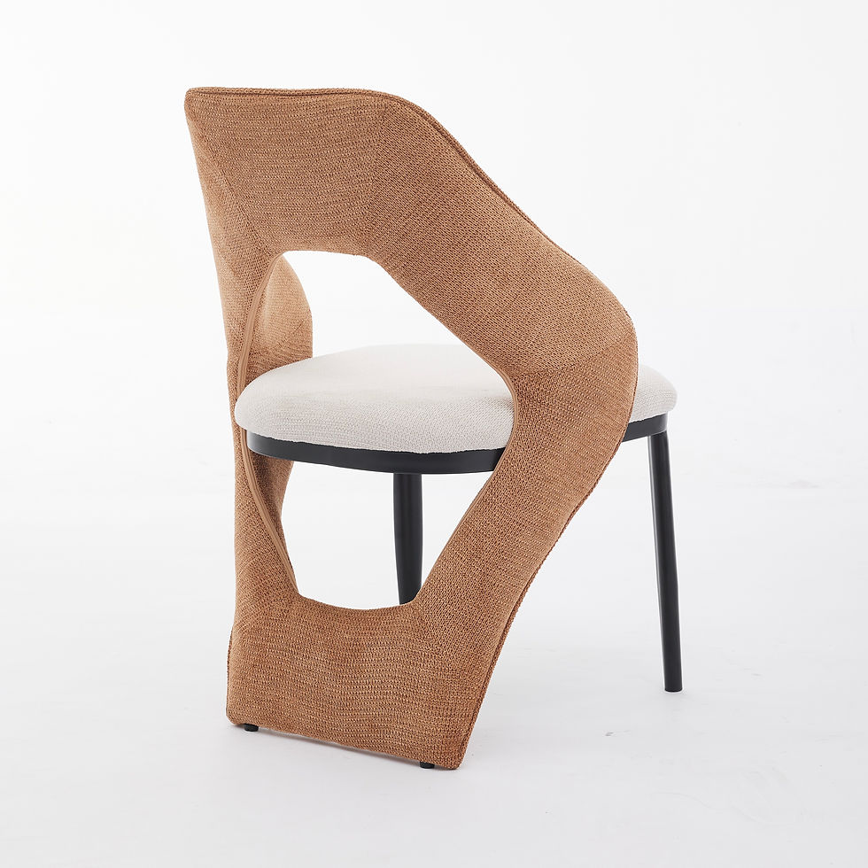 Thumbnail: Engleberry 1.8M Ceramic Dining set cream and gold